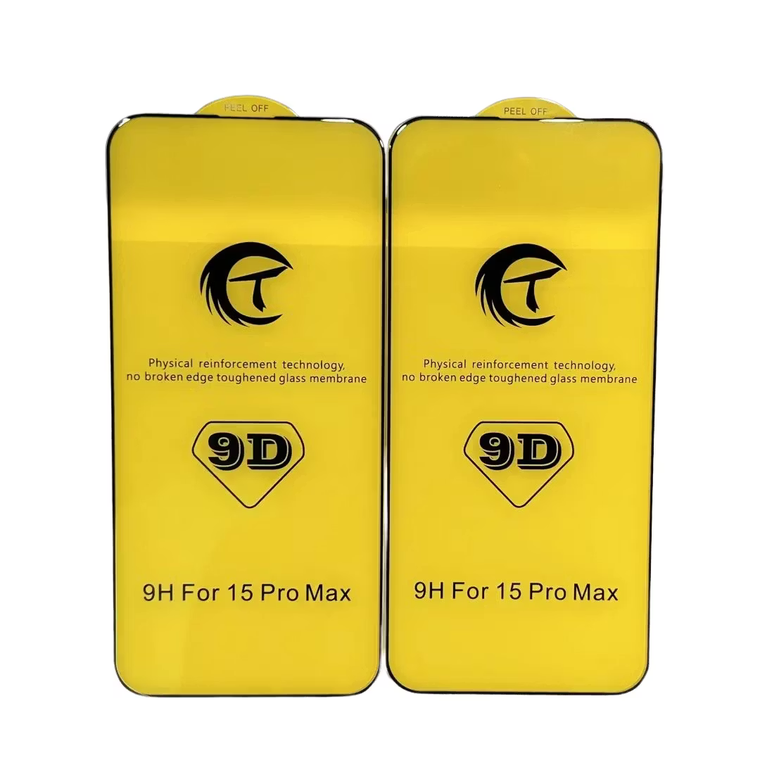 Full cover tempered glass for iPhone 15 Pro Max