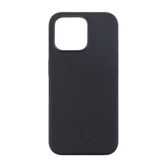 iPhone 15 Pro Mobilskal Silikon Rv - Svart