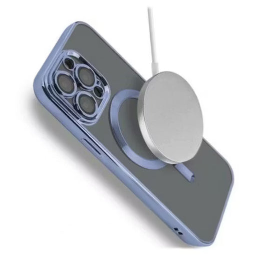 Lyxigt Mobilskal med MagSafe för iPhone 14 Pro Max - Blå