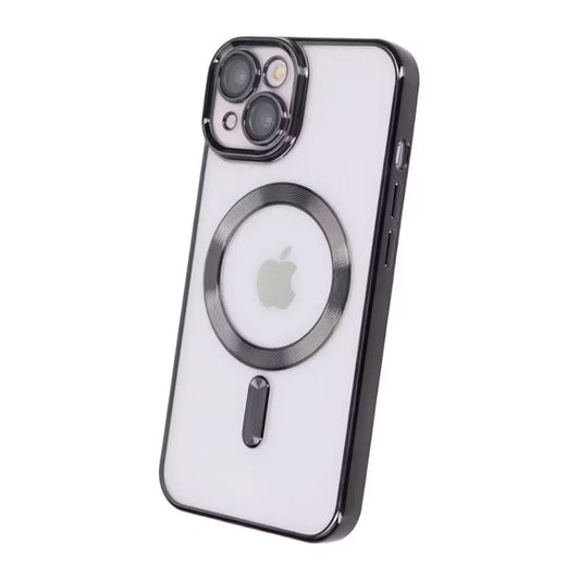 Lyxigt Mobilskal med MagSafe för iPhone 14 – Svart.
