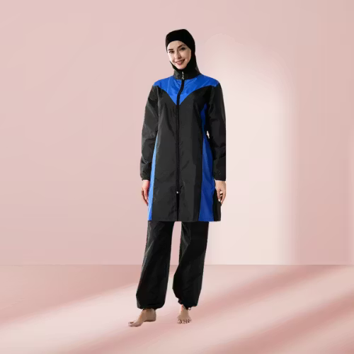 Täckande baddräkt med hijab