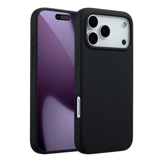 iPhone 17 Pro Max Skal Silikon med MagSafe -Svart