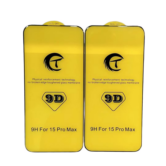 Full cover tempered glass for iPhone 15 Pro Max