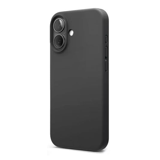 iPhone 16 Plus Mobilskal Silikon Magnet Rv - Svart