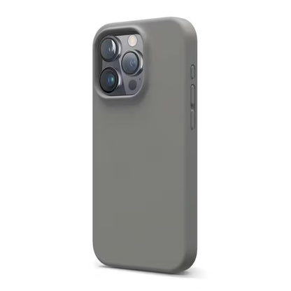 iPhone 16 Pro Mobilskal Silikon Rv - Grå
