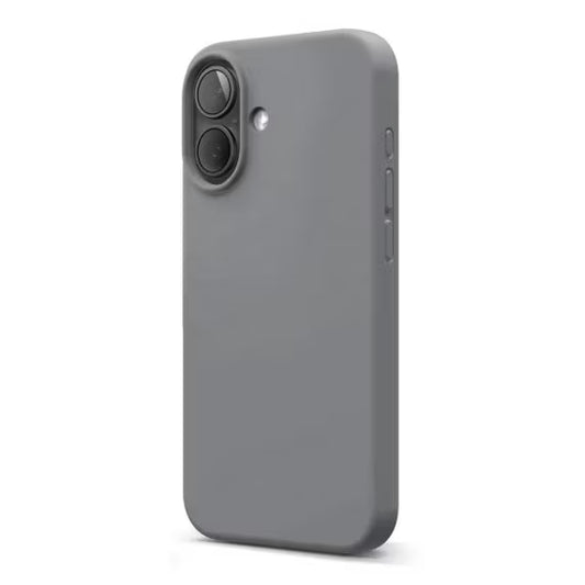 iPhone 16 Mobilskal Silikon Rv - Grå