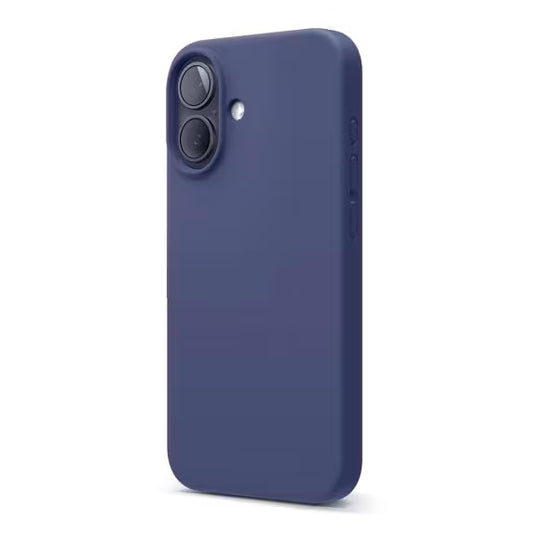 iPhone 16 Mobilskal Silikon Rv - Blå