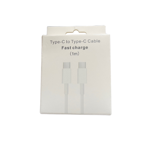 USB-C till USB-C-kabel, 1 meter
